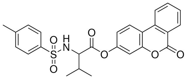 3-ME-2-(TOLUENE-4-SULFONYLAMINO)BUTYRIC ACID 6-OXO-6H-BENZO(C)CHROMEN-3-YL ESTER