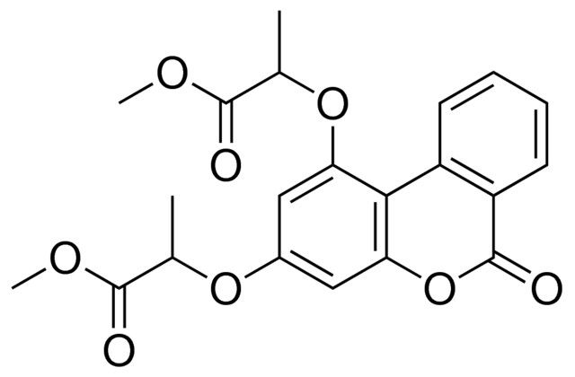 METHYL 2-{[1-(2-METHOXY-1-METHYL-2-OXOETHOXY)-6-OXO-6H-BENZO[C]CHROMEN-3-YL]OXY}PROPANOATE