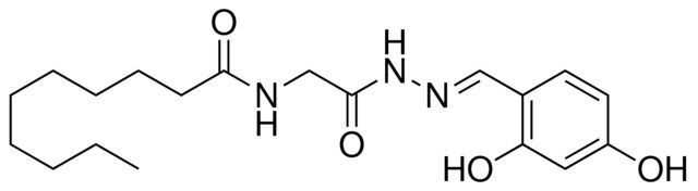 N-(2-(2-(2,4-DIHYDROXYBENZYLIDENE)HYDRAZINO)-2-OXOETHYL)DECANAMIDE