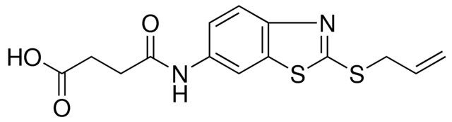 N-(2-ALLYLSULFANYL-BENZOTHIAZOL-6-YL)-SUCCINAMIC ACID