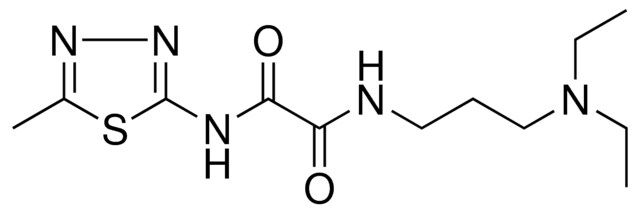 N-(3-DIETHYLAMINO-PROPYL)-N'-(5-METHYL-(1,3,4)THIADIAZOL-2-YL)-OXALAMIDE