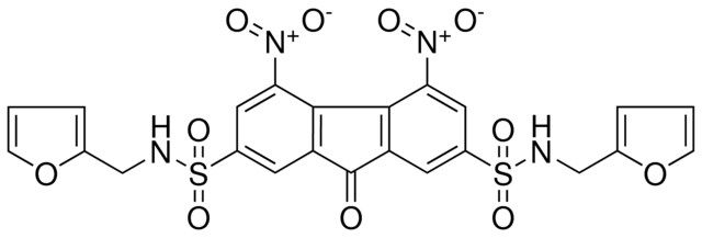 4,5-DINITRO-9-OXO-9H-FLUORENE-2,7-DISULFONIC ACID BIS-((FURAN-2-YLMETHYL)-AMIDE)