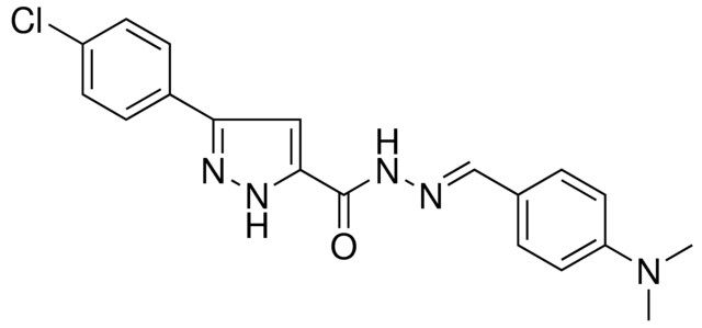 5-(4-CL-PH)-2H-PYRAZOLE-3-CARBOXYLIC ACID (4-DIMETHYLAMINO-BENZYLIDENE)HYDRAZIDE