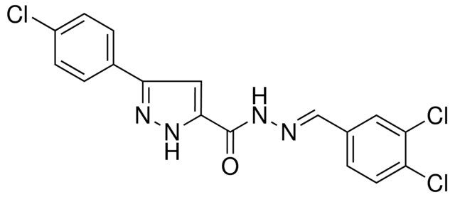 5-(4-CL-PH)-2H-PYRAZOLE-3-CARBOXYLIC ACID (3,4-DICHLORO-BENZYLIDENE)-HYDRAZIDE
