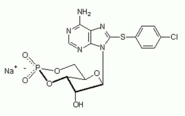 Adenosine 3',5'-cyclic Monophosphate, 8-(4-Chlorophenylthio)-, Sodium Salt-CAS 93882-12-3-Calbiochem