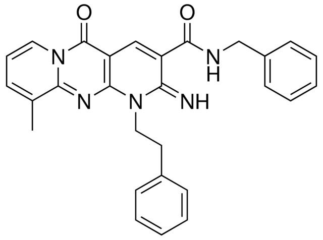 N-BENZYL-2-IMINO-10-METHYL-5-OXO-1-(2-PHENYLETHYL)-1,5-DIHYDRO-2H-DIPYRIDO[1,2-A:2,3-D]PYRIMIDINE-3-CARBOXAMIDE
