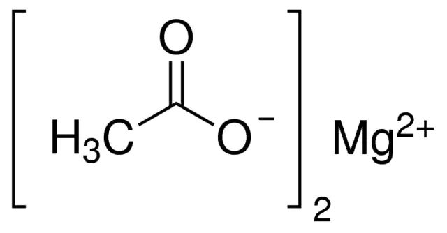 Magnesium acetate solution