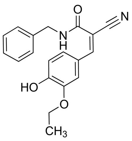 <i>N</i>-Benzyl-2-cyano-3-(3-ethoxy-4-hydroxyphenyl)-2-propenamide