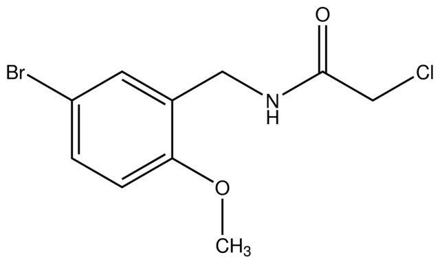 <i>N</i>-(5-Bromo-2-methoxybenzyl)-2-chloroacetamide