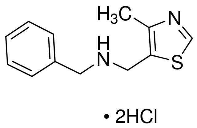 <i>N</i>-Benzyl(4-methyl-1,3-thiazol-5-yl)methanamine dihydrochloride