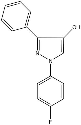 1-(4-Fluorophenyl)-3-phenyl-1<i>H</i>-pyrazol-4-ol