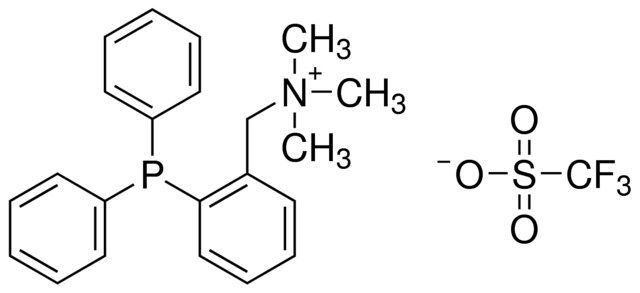 2-(Diphenylphosphino)-<i>N</i>,<i>N</i>,<i>N</i>-trimethylbenzylammonium triflate
