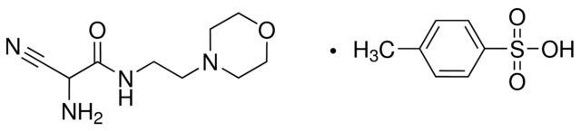 2-Amino-2-cyano-<i>N</i>-[2-(4-morpholinyl)ethyl]acetamide <i>p</i>-Toluenesulfonate