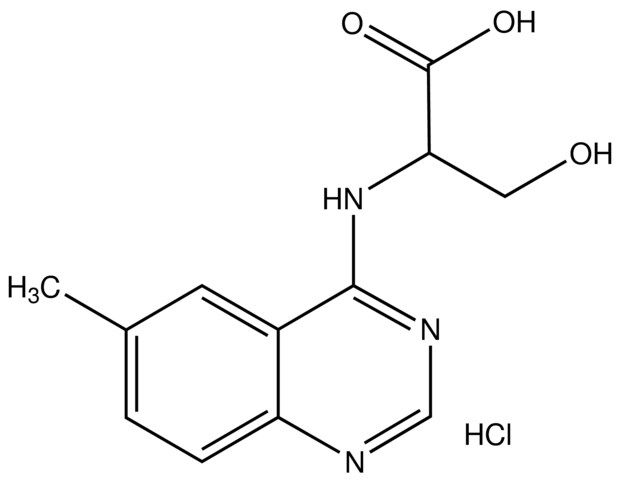 3-Hydroxy-2-(6-methylquinazolin-4-ylamino)propanoic acid hydrochloride