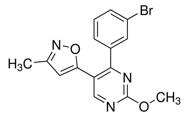 4-(3-Bromophenyl)-2-methoxy-5-(3-methyl-5-isoxazolyl)pyrimidine
