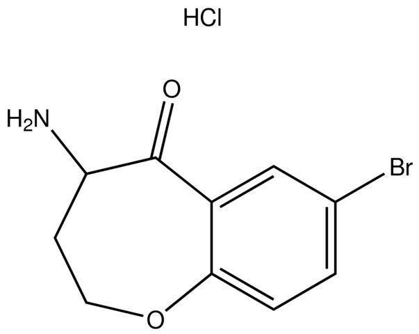 4-Amino-7-bromo-3,4-dihydrobenzo[<i>b</i>]oxepin-5(2<i>H</i>)-one hydrochloride