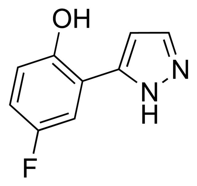 4-Fluoro-2-(1<i>H</i>-pyrazol-5-yl)phenol