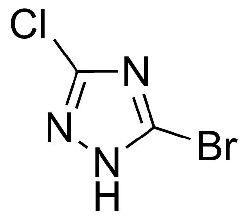 5-Bromo-3-chloro-1H-1,2,4-triazole