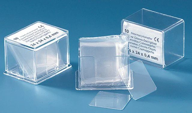 BRAND<sup>®</sup> Haemacytometer cover glass, for counting chambers