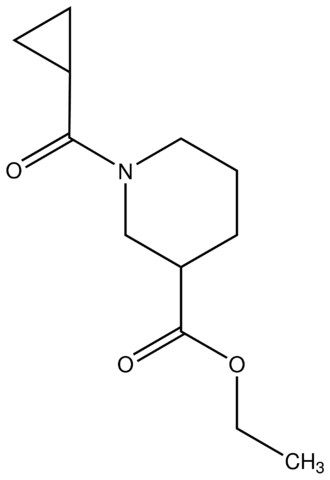 Ethyl 1-cyclopropanecarbonylpiperidine-3-carboxylate