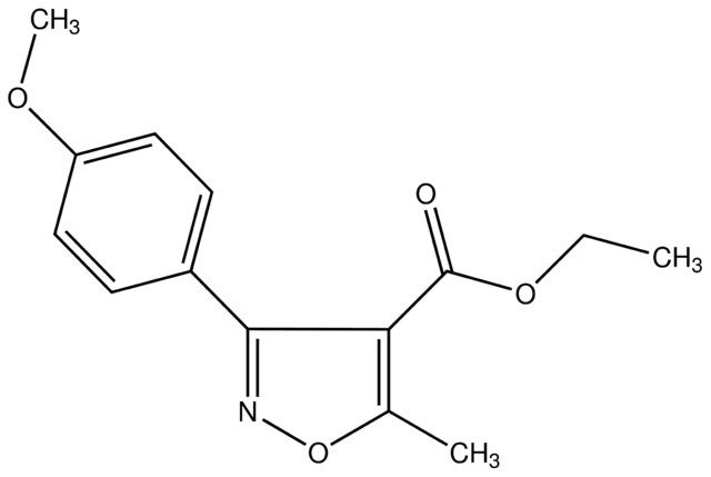 Ethyl 3-(4-methoxyphenyl)-5-methylisoxazole-4-carboxylate