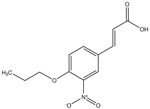 (<i>E</i>)-3-(3-Nitro-4-propoxyphenyl)acrylic acid