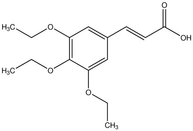 (<i>E</i>)-3-(3,4,5-Triethoxyphenyl)acrylic acid