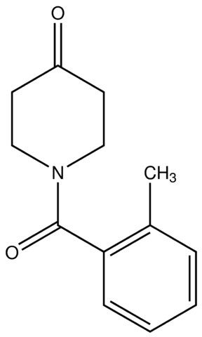 1-[(2-Methylphenyl)carbonyl]piperidin-4-one