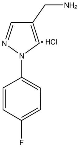 1-[1-(4-Fluorophenyl)-1H-pyrazol-4-yl]methanamine hydrochloride