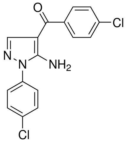 (5-AMINO-1-(4-CHLOROPHENYL)-1H-PYRAZOL-4-YL)(4-CHLOROPHENYL)METHANONE