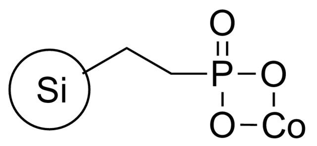 Cobalt(II) ethyl/butyl phosphonate Silica