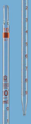 BRAND<sup>®</sup> SILBERBRAND ETERNA graduated pipette, calibrated to deliver (TD, EX)