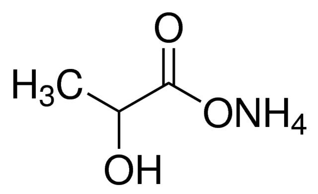 Ammonium lactate solution