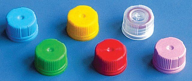 BRAND<sup>®</sup> screw caps with tamper evident screw cap for micro tubes