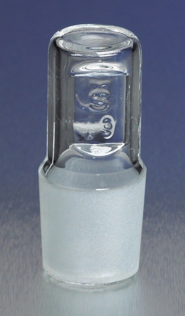 Pyrex<sup>®</sup> hollow stopper