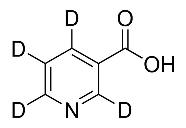 Nicotinic acid-(<i>ring</i>-d<sub>4</sub>)
