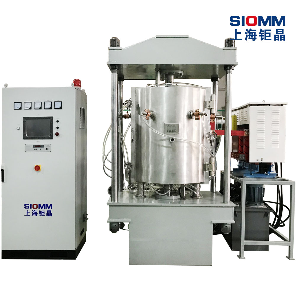 1500℃侧开门真空单向热压炉(50T)图片