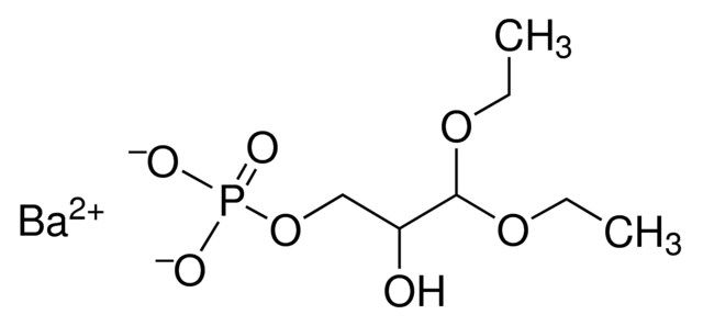 <sc>DL</sc>-Glyceraldehyde 3-phosphate diethyl acetal barium salt