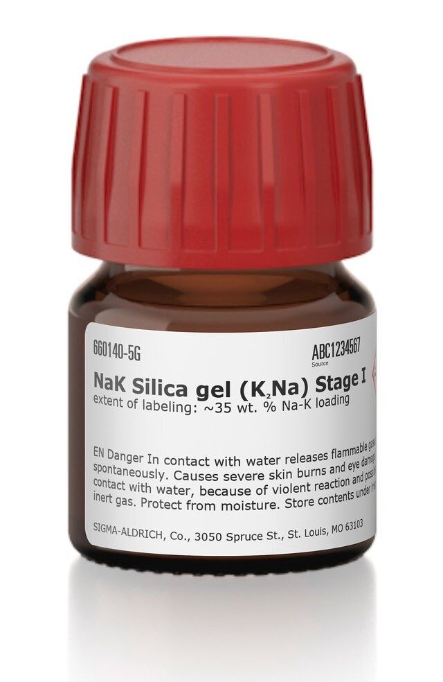 NaK Silica gel (K<sub>2</sub>Na) Stage I