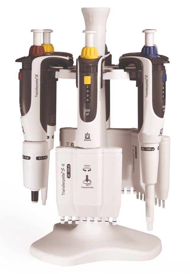 BRAND<sup>®</sup> Benchtop Rack for 6 x Transferpette S