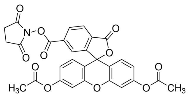 6-Carboxy-fluorescein diacetate <i>N</i>-succinimidyl ester