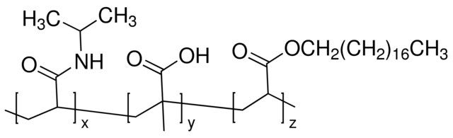 Poly(<i>N</i>-isopropylacrylamide-<i>co</i>-methacrylic acid-<i>co</i>-octadecyl acrylate)