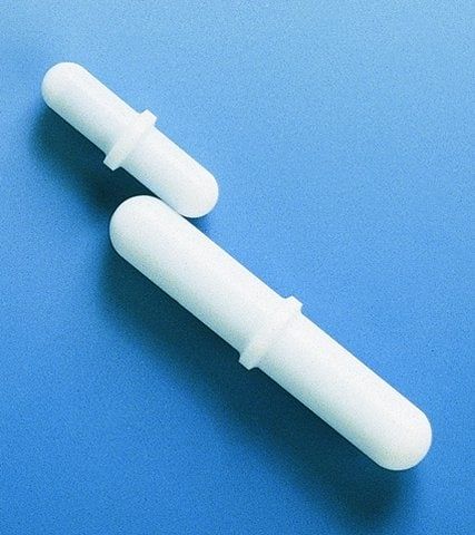 BRAND<sup>®</sup> magnetic stirring bar, PTFE, cylindrical with pivot ring