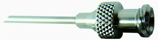 Stainless steel 316 syringe needle, pipetting blunt 90° tip
