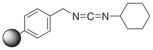 <i>N</i>-Benzyl-<i>N</i>′-cyclohexylcarbodiimide, polymer-bound