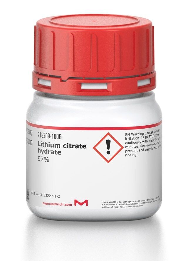 Lithium citrate hydrate