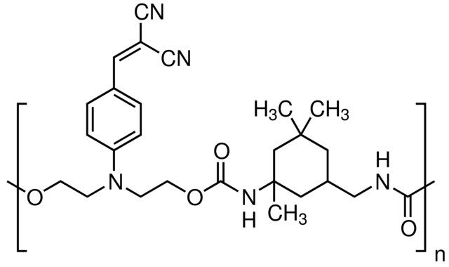 Poly[4-(2,2-dicyanovinyl)-<i>N</i>-bis(hydroxyethyl)aniline-<i>alt</i>-(isophoronediisocyanate)]urethane