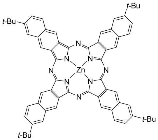 Zinc 2,11,20,29-tetra-<i>tert</i>-butyl-2,3-naphthalocyanine