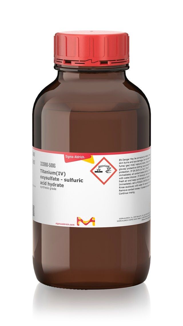 Titanium(IV) oxysulfate-sulfuric acid hydrate