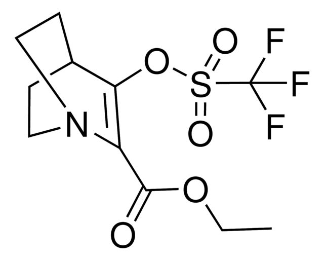 Ethyl 3-[[(trifluoromethyl)sulfonyl]oxy]-1-azabicyclo[2.2.2]oct-2-ene-2-carboxylate